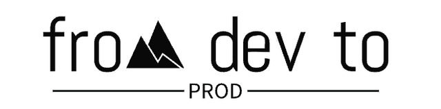 From dev to prod logo